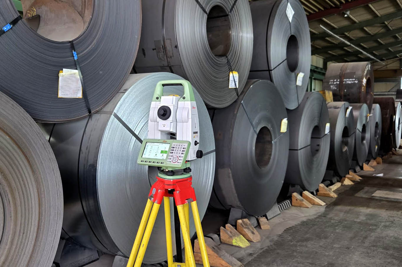 Precisión topográfica para instalaciones industriales de alta exigencia